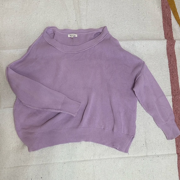 Miracle Lavender Women's Crew Neck Sweater - Picture 5 of 7